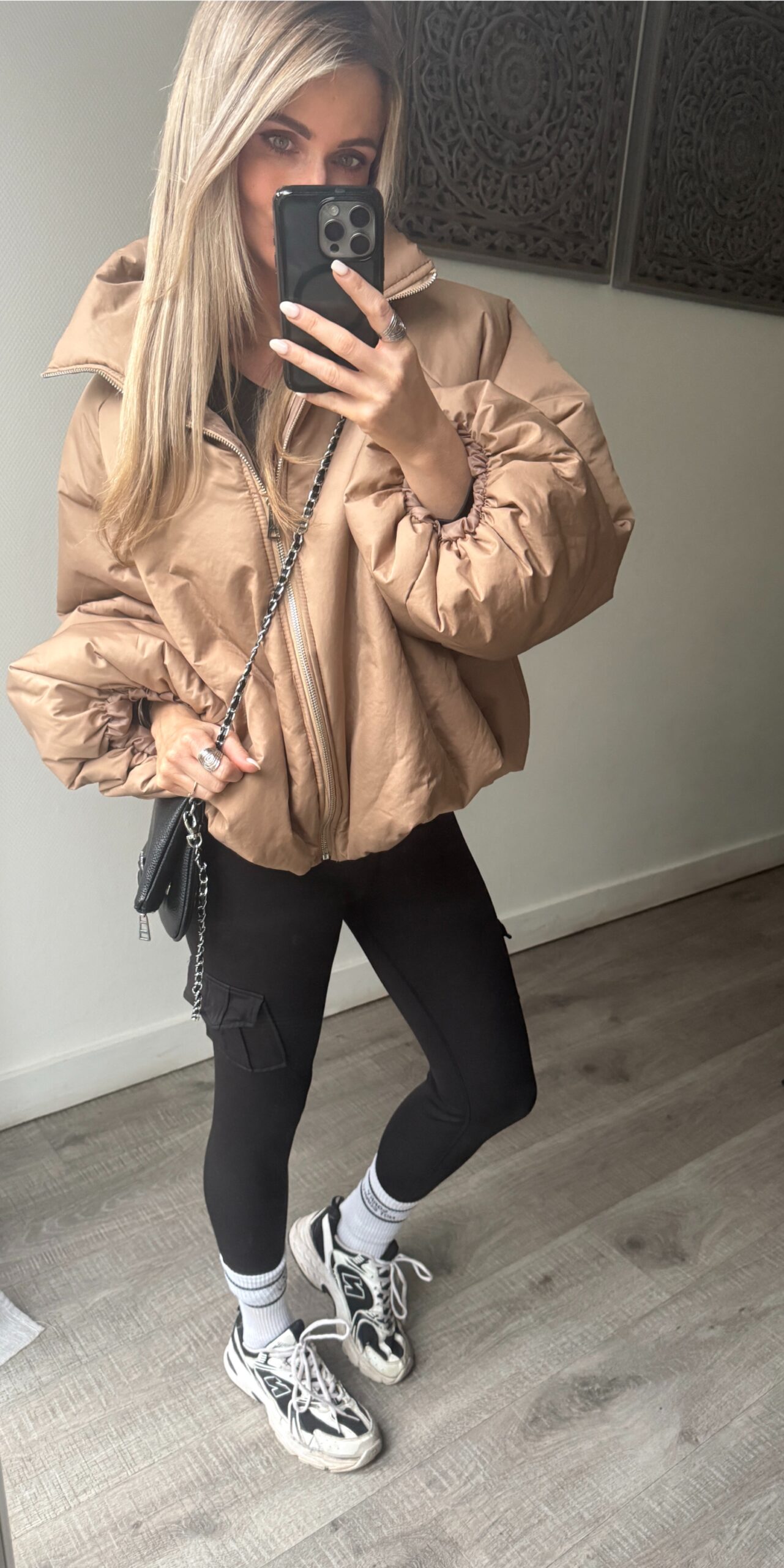 Beige Bomb Jacket