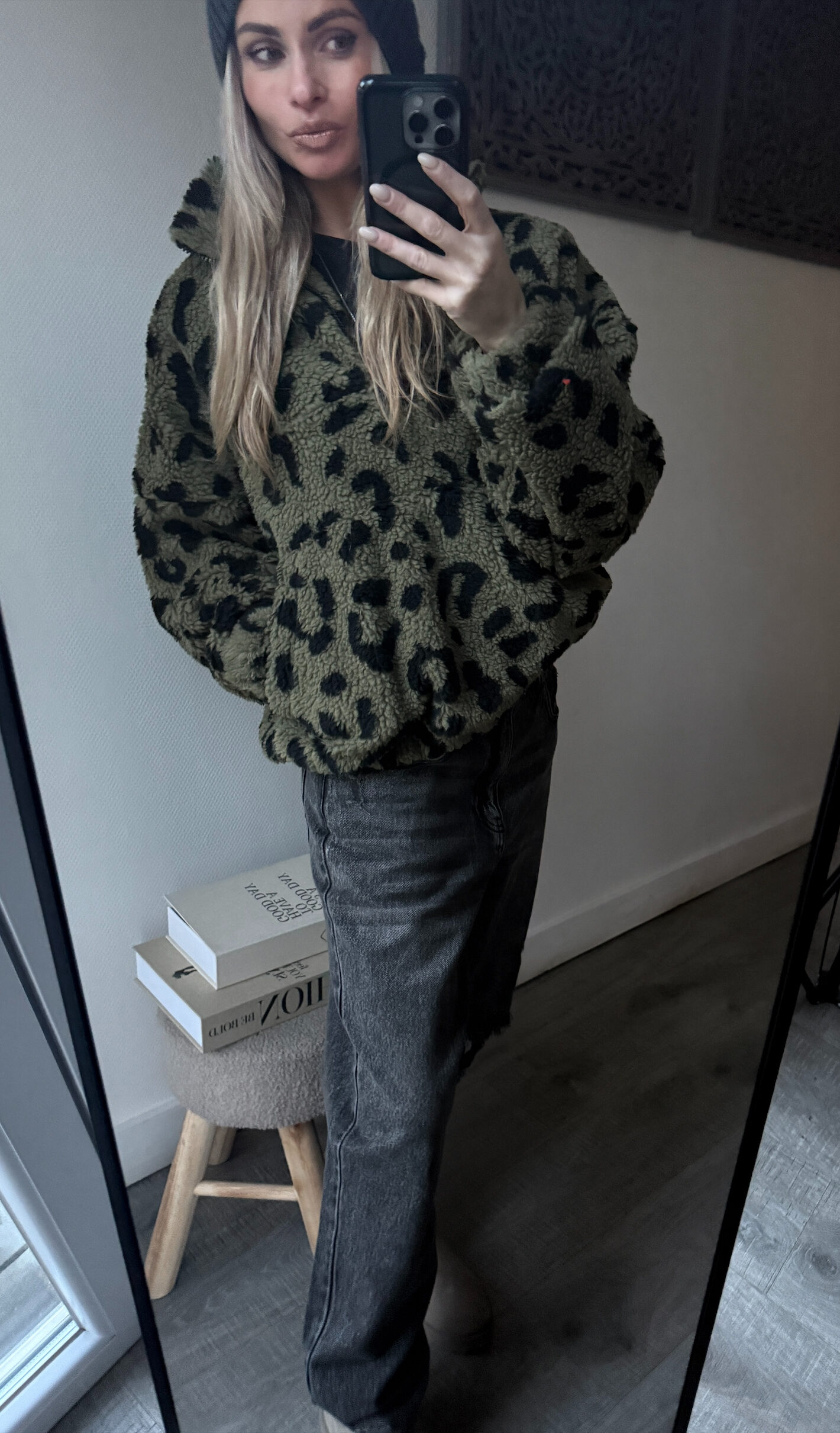 Bear teddy panter jacket