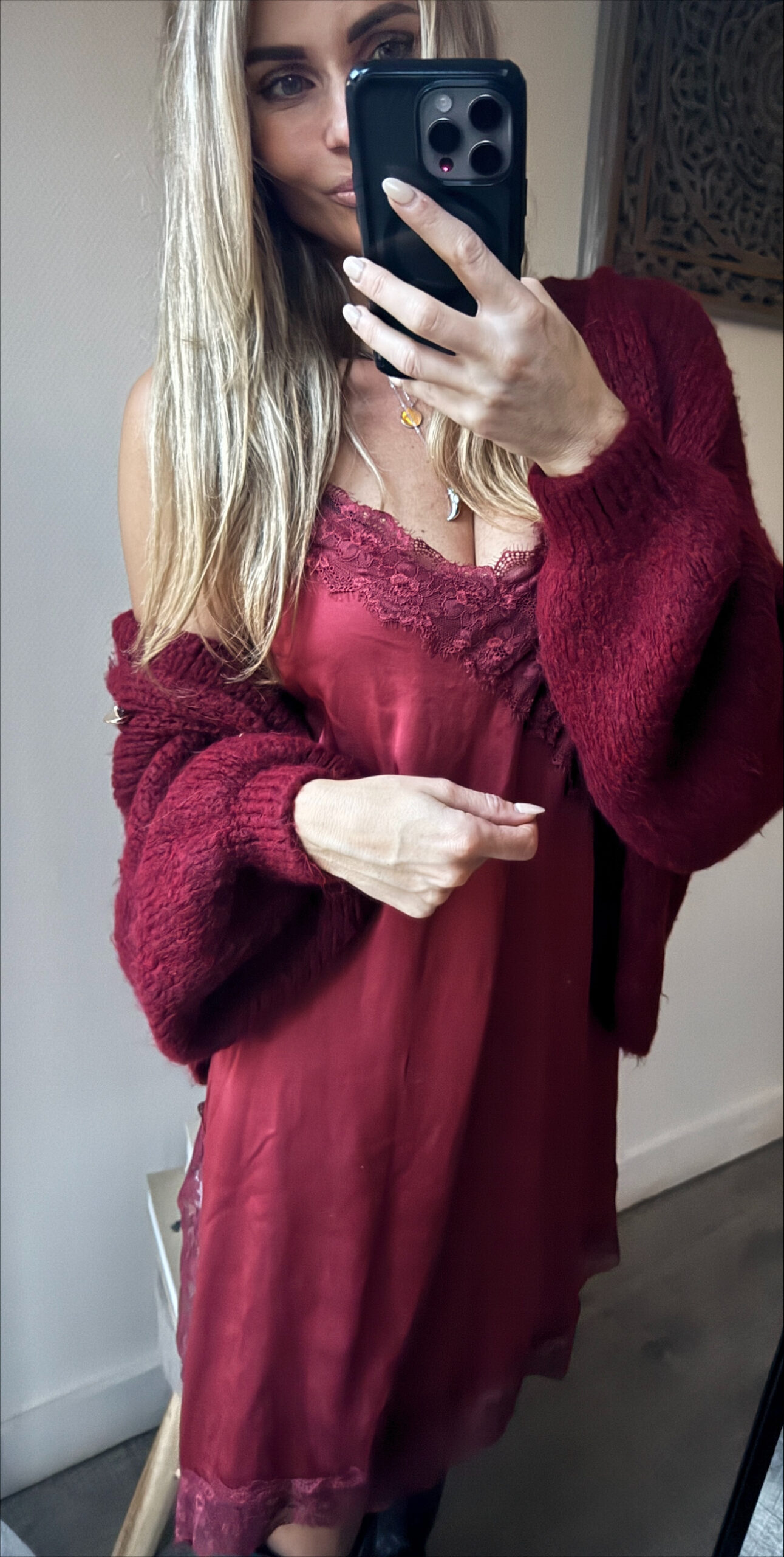 BeRed rose party dress